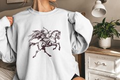 Vintage Cowboy Valentine Png, Howdy Valentine Sublimation, Product Image 9