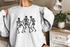 Dancing Skeletons PNG, Funny Skeleton Clipart, Gothic Product Image 9