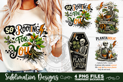 Plant Lover PNG Sublimation 4 Designs Product Image 3