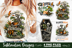 Plant Lover PNG Sublimation 4 Designs Product Image 4