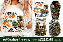 Plant Lover PNG Sublimation 4 Designs Product Image 6