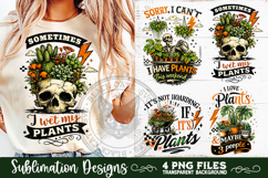 Plant Lover PNG Sublimation 4 Designs Product Image 7