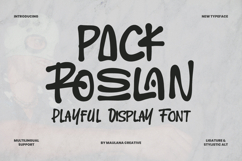 Pack Roslan Display Font Product Image 1