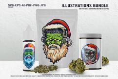 Frightening St. Nick Creepy Xmas Artwork Bundle Product Image 3