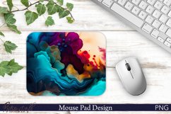 Mouse Pad Sublimation Design | Alcohol Ink | Colorful Design Product Image 1