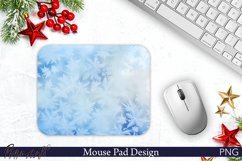 Christmas Mouse Pad | Winter Design | Snowflakes Ornamet Product Image 1