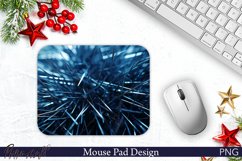 Sparkling Mouse Pad | Blue Sharp Needles Product Image 1