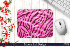 Mouse Pad Sublimation Design | Zebra Print | Sparkling Product Image 1
