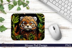 Mouse Pad Sublimation Design | Manul | Wild Animal Product Image 1