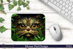 Mouse Pad Sublimation Design | Manul | Wild Cat PNG Product Image 1