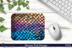 Mystic Lagoon Scale Mouse Pad Design Product Image 1