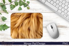 Mouse Pad Sublimation Design | Lion Fur Print Product Image 1