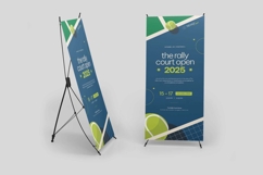 Rally Court Open Roll Up Banner Product Image 2