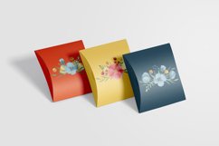 Watercolor flowers clipart. Floral bouquets sublimation PNG. Product Image 3