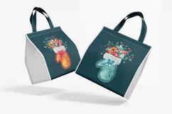 Watercolor Mittens Full of Sweets and Candy PNG Clipart Product Image 3