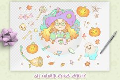 Hippie Halloween - AI, EPS10, PNG objects Set Product Image 2