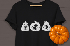 Pumpkin svg, Pumpkin Clipart, Scull and Pumpkin clip art Product Image 2