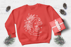 Christmas moon svg, Flower moon svg, Christmas toys svg, Product Image 2
