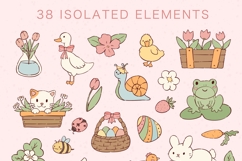 BIG Easter &amp; Spring collection | patterns | cards | elements Product Image 2