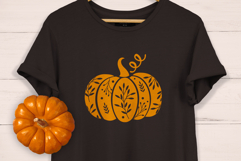 Pumpkin Clipart, Pumpkin cut file, Autumn Svg, Thanksgiving Product Image 2