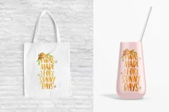 Watercolor Summer Lettering Quote. Sublimation PNG design. Product Image 3