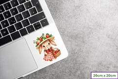 Cute Strawberry Bunny Stickers at Chuckleberry Farm PNG Product Image 3