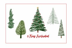 Christmas Town Clipart Bundle | Sublimation Scene Creator Product Image 4
