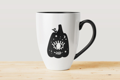 Pumpkin svg, Pumpkin Clipart, Scull and Pumpkin clip art Product Image 4