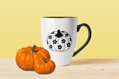 Cute Pumpkin Clipart, Groovy Autumn Clipart, Autumn png, Product Image 4