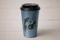 Yin Yang Fish svg, Celestial pisces svg, Yin Yang Svg, Product Image 5
