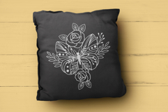 Butterfly Svg File, Floral Butterfly Svg, Butterfly Flowers Product Image 5
