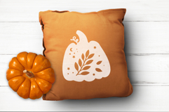 Pumpkin svg, Pumpkin Clipart, Scull and Pumpkin clip art Product Image 5