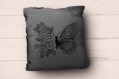 Butterfly svg, Floral butterfly, Flowers svg, Product Image 3