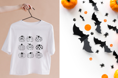 Cute Pumpkin Clipart, Groovy Autumn Clipart, Autumn png, Product Image 5