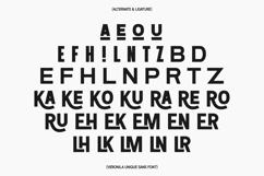 Veronila - Unique Bold Sans Font Product Image 7