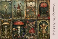 Fairytale Woodland Printable Junk Journal Half Page Papers Product Image 2