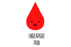 Menstrual Cycle Period Pain Scale Women Health Product Image 3