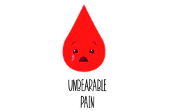 Menstrual Cycle Period Pain Scale Women Health Product Image 3