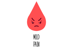 Menstrual Cycle Period Pain Scale Women Health Product Image 5