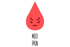 Menstrual Cycle Period Pain Scale Women Health Product Image 5