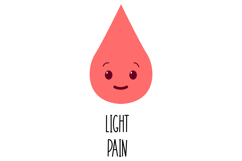 Menstrual Cycle Period Pain Scale Women Health Product Image 6