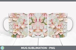 GorgeousPaint Flowers 01 Mug Wrap design.
