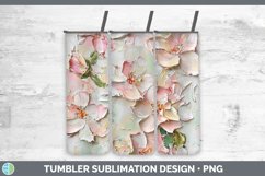 GorgeousPaint Flowers 01 Tumbler design.