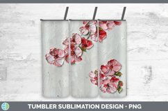 GorgeousPaint Flowers 01 Tumbler design.