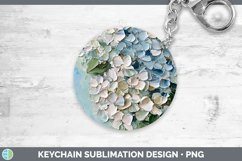 GorgeousPaint Flowers 01 Keychain design.