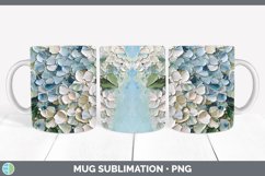 GorgeousPaint Flowers 01 Mug Wrap design.