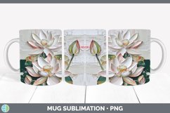 GorgeousPaint Flowers 01 Mug Wrap design.