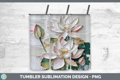 GorgeousPaint Flowers 01 Tumbler design.