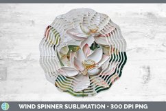 GorgeousPaint Flowers 01 Wind Spinner design.
