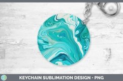 GorgeousPaint Pour Keychain design.